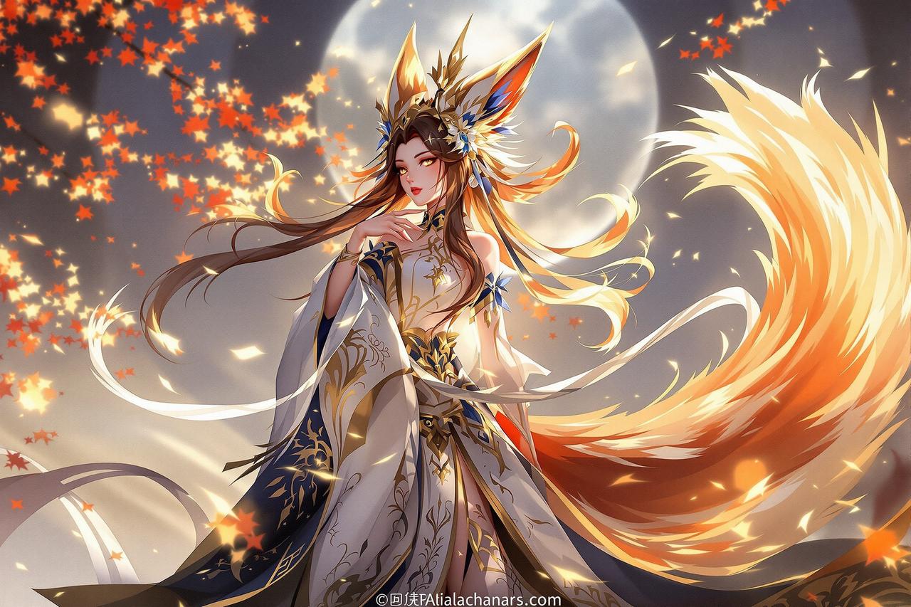 ai入口作品展示 - 狐妖异闻录 — 服饰设计
